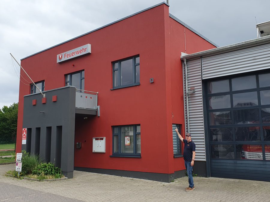 Suritec Alarmanlage FRED bei der Feuerwehr Neustadt