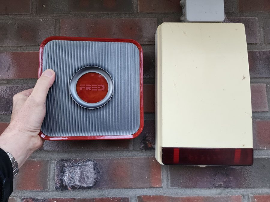 Umbau auf das Suritec Frühwarnsystem FRED